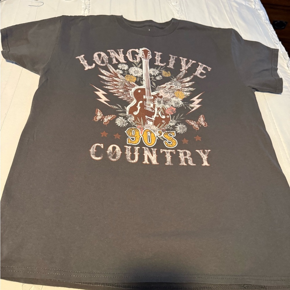 Goodie Two Sleeves Black Graphic Tee - Large